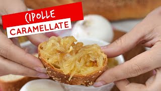 Cipolle caramellate in padella ricetta facile e super versatile [upl. by Kcirdez]