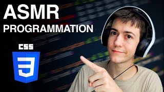 ASMR Initiation à la programmation WEB  CSS [upl. by Bocoj]