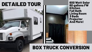 Box Truck Conversion GMC C5500 Topkick Detailed [upl. by Kramnhoj]