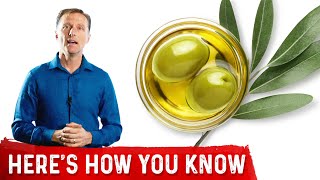 Real Extra Virgin Olive Oil Best Way to Know its REAL [upl. by Eetak]