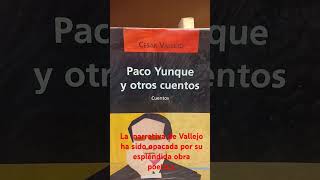 Libro Paco Yunque César Vallejo [upl. by Trista777]