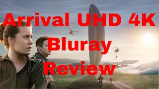 Arrival  4K UHD Movie Bluray Review [upl. by Asiram]