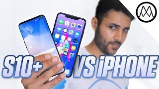 Samsung Galaxy S10 Plus vs iPhone XS Max [upl. by Assina]