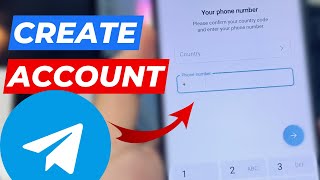 How to Create Telegram Account 2024 [upl. by Ennairb601]