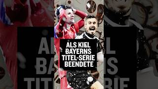 Wisst ihr noch als Kiel die Titelserie der Bayern beendete shorts [upl. by Auqinat]