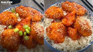 Salter  Meals Made Simple Air Fryer Sesame Chicken  Easy tasty recipes [upl. by Aloise]