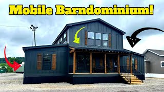 HOW 4000sqft Mobile Home The BEST Ive Ever toured Barndominium on wheels Deer Valley Barndo [upl. by Shanda195]