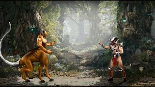 TheMugenVerse Rivals Fight 16 Shao Kahn Vs Motaro [upl. by Mckay]