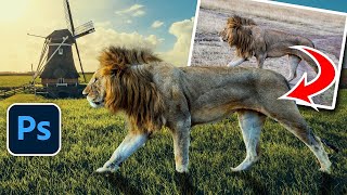 How to Combine Photos in Photoshop for beginners compositing [upl. by Enahc]