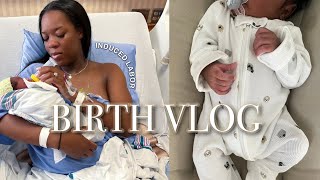 BIRTH VLOG INTENSE INDUCED LABOR AND DELIVERY EPIDURAL AT 95CM  FIRST TIME MOM [upl. by Witherspoon]