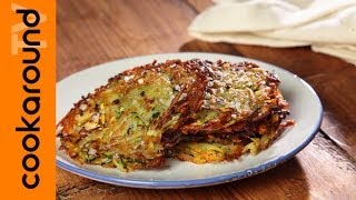 Rosti di patate e zucchine  Ricetta vegetariana semplicissima [upl. by Hutt]