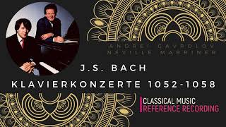 Bach  Keyboard Concertos Nos1234567 BWV 10521058  Presentat° ref rec  Andrei Gavrilov [upl. by Assenay]