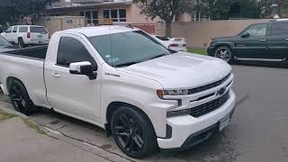 2021 real single cab chevy not fab true cheyenne [upl. by Ynafit]