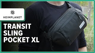 Heimplanet Transit Line Sling Pocket XL Review 2 Weeks of Use [upl. by Treva]