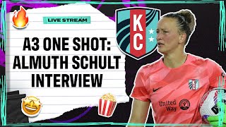 KC Current Almuth Schult Interview  Attacking Third quotOne Shotquot [upl. by Arny]