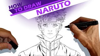 Naruto  How to draw [upl. by Nadeau444]