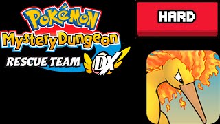 Pokémon Mystery Dungeon Rescue Tam DX  VS Moltres Hard Mode [upl. by Ranice]