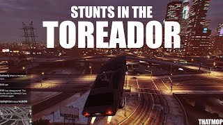 Stunts in the Toreador GTA 5 [upl. by Judenberg473]