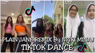 TikTok Dance Compilation Plain Jane Remix By Nicki Minaj [upl. by Noryb]