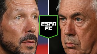 Real Madrid vs Atletico Madrid TIDES TURNING  ESPN FC [upl. by Siriso]