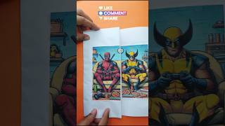 Deadpool vs wolverine 💀❤ deadpool wolverine shorts dream art [upl. by Vic845]