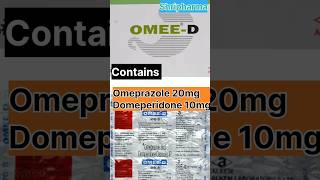 Omee D capsule  omee d tablet uses acidity omeecapsule omeprazole [upl. by Gardas662]