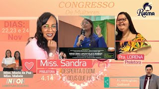 14° CONGRESSO DE MULHERES  RHEMA [upl. by Enalda]