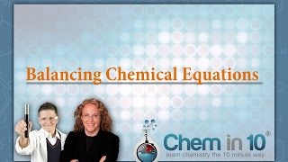 How to Balance Chemical Equations  Learn Chemistry Online  Online Chemistry Tutoring [upl. by Ilrebmik]