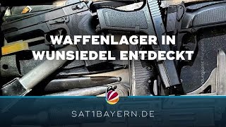 Waffenlager in Wunsiedel Zoll entdeckt 61 Schusswaffen bei Rentner [upl. by Gunthar252]