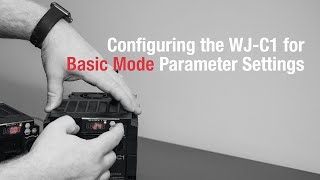 How to Configure Basic Mode Parameter Settings in the Hitachi WJC1 [upl. by Peppie807]