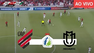 Athletico PR x Maringá  Campeonato Paranaense 2024  24012024  PES 2021 [upl. by Mayes]