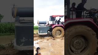 tracting tract swaraj4wd swarajtractorpower tractor physics amazingfacts [upl. by Arrahs37]