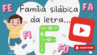 Família silábica da letra F [upl. by Nnad118]