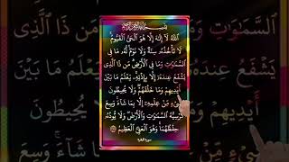 Surah baqarah ayatul kursi 🥰🥰🥰🥰 [upl. by Oidacra]