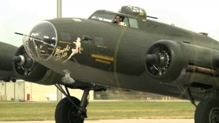 Flight on the B17 Flying Fortress the Memphis Belle with veteran William Yepes [upl. by Elysee65]