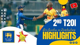 2nd T20I Highlights  Sri Lanka vs Zimbabwe 2024 [upl. by Sephira]