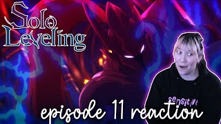 REACTION  Solo Leveling Episode 11 [upl. by Tierza]