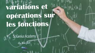 Généralités sur les fonctions 4 Opérations sur les fonctions 3ème math science tech et info [upl. by Viccora]