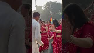 Blessings Unfold Glimpses of Jain Guru’s Arrival at CA Ankita Patni’s Residence [upl. by Serafina]