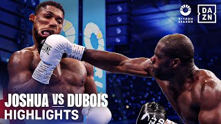 INCREDIBLE KO  Riyadh Season Card Wembley Edition  Anthony Joshua vs Daniel Dubois Highlights [upl. by Obola]