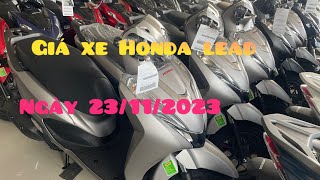 Bảng giá xe Honda lead ngày 23112023 Giá xe mới [upl. by Osbourne]