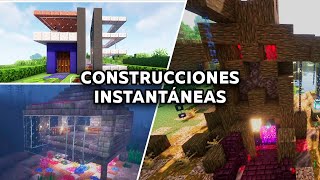 Este Mod Añade ESTRUCTURAS PREFABRICADAS INCREIBLES a Minecraft  Prefab 1192 [upl. by Purse]