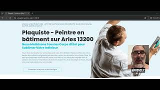 Création de site internet 1350 €  Agence Web IRONCLIC  Paris [upl. by Chu]