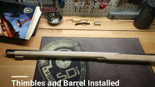 Muzzleloader Rifle Build Personal Project [upl. by Pas75]