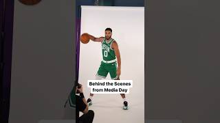 Celtics Media Day Behind the Scenes [upl. by Avrenim]