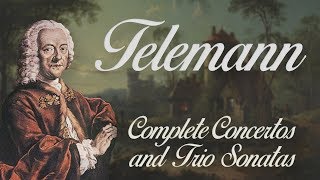 Telemann Complete Concertos and Trio Sonatas with viola da gamba [upl. by Woodhouse548]