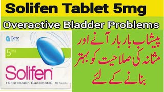 Solifen tablets uses and side effects in urdu  Solifen 5mg10mg tablet Solifenacin [upl. by Lleryd]