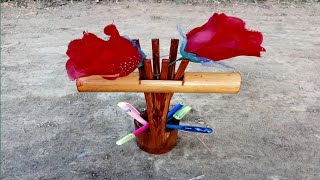 Bamboo Simple Pen Holder [upl. by Neitsabes]