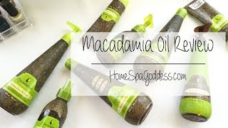 Macadamia Oil Review [upl. by Auhsej]