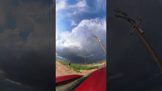 Storm stretching 12 miles high over the Texas Panhandle [upl. by Cardinal67]